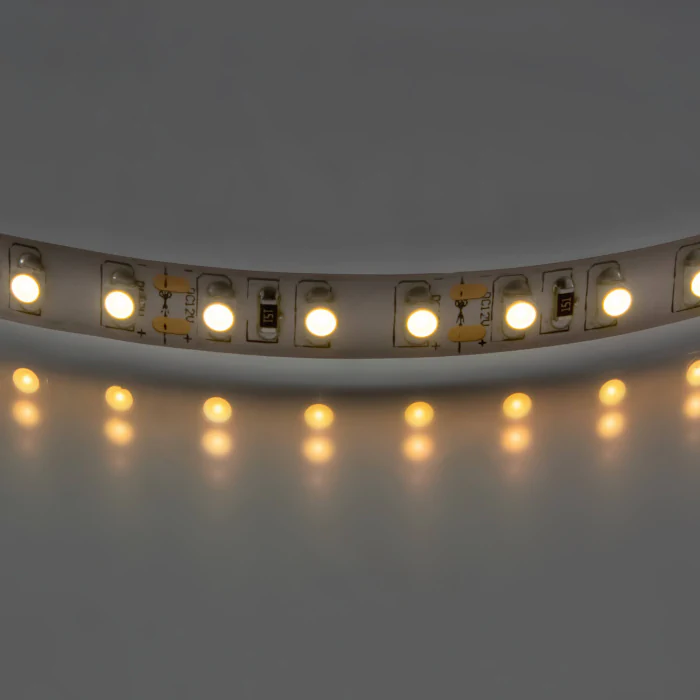 400012 Лента 3528LED 12V 9.6W/m 120LED/m 3-4lm/LED IP20 2700K-3000K 100m/box ТЕПЛЫЙ БЕЛЫЙ СВЕТ