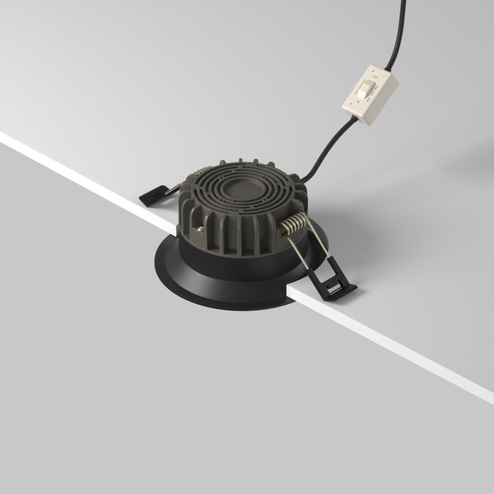 Встраиваемый светильник Maytoni Okno DL055-8W3-4-6K-B