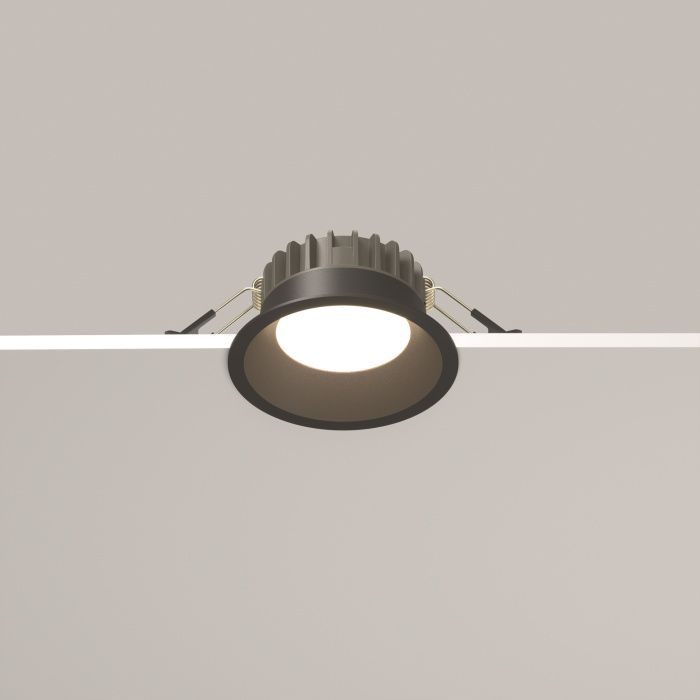 Встраиваемый светильник Maytoni Okno DL055-8W3-4-6K-B