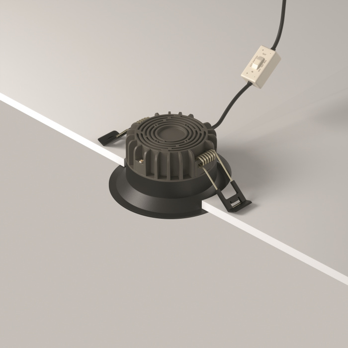 Встраиваемый светильник Maytoni Okno DL055-8W3-4-6K-B