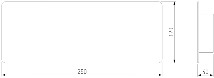 Настенный светодиодный светильник Elektrostandard Angle 4690389173998