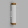 Настенный светильник Ledron Danny mini 2 White Wooden