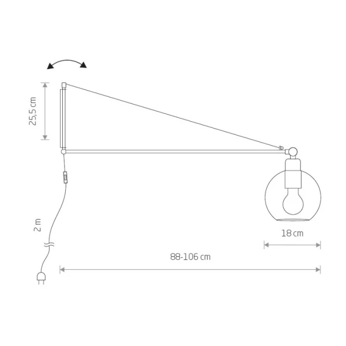 Бра Nowodvorski Crane 9374