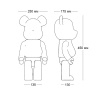 Статуэтка Ledron Bearbrick 50E grey