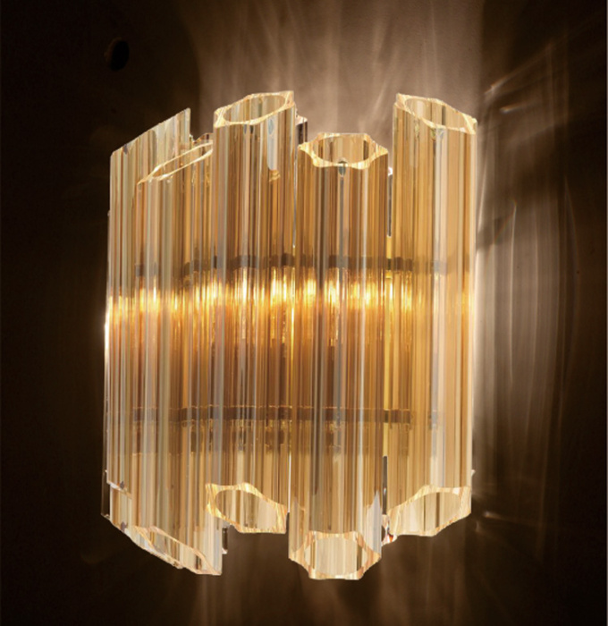 Настенный светильник Delight Collection Vittoria KG0769W-2 cognac