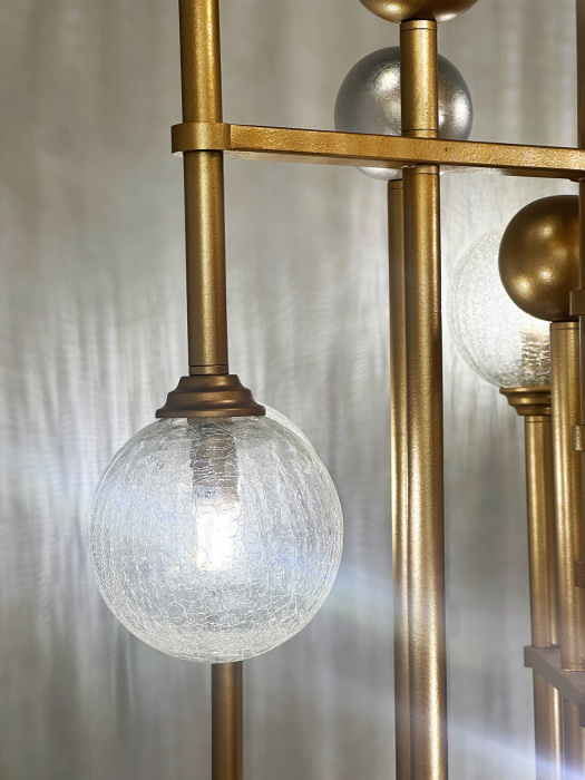 Подвесная люстра Delight Collection Fluxus P68084-12 gold