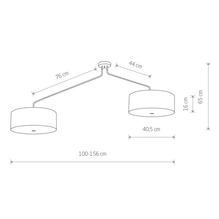 Потолочная люстра Nowodvorski Hawk 6541