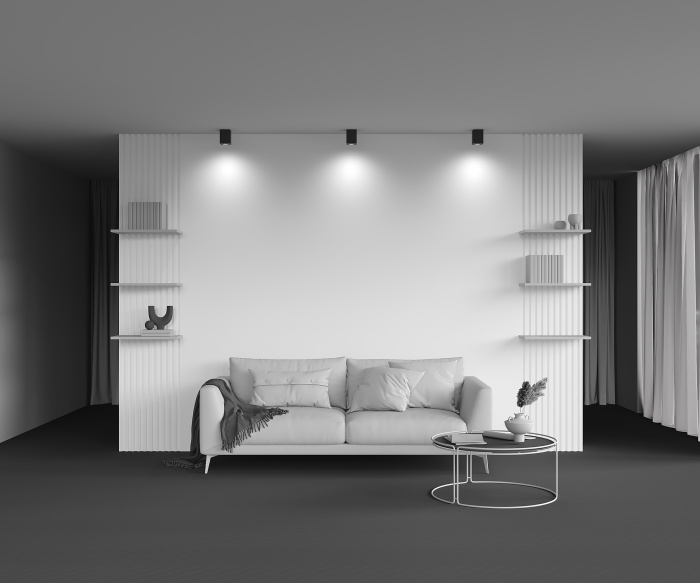 Потолочный светильник Maytoni Atom C017CL-01B