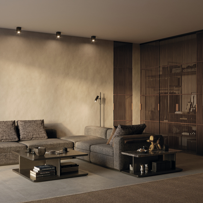 Потолочный светильник Maytoni Atom C017CL-01B