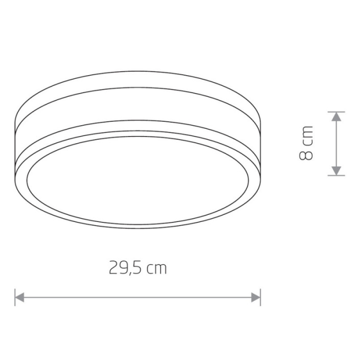 Потолочный светильник Nowodvorski Malakka Led 9501