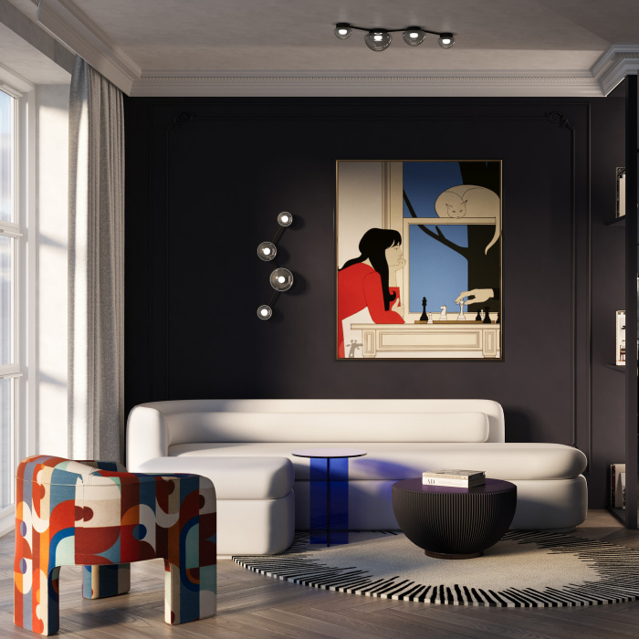 Настенно-потолочный светильник Freya Drop FR5445CL-L20B