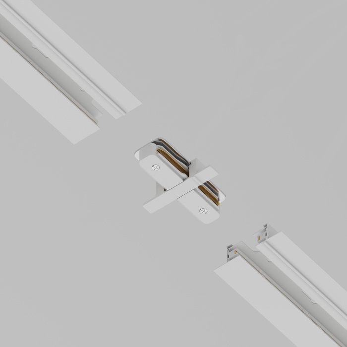 Коннектор прямой Unity встраиваемый белый Maytoni TRA002C-11W