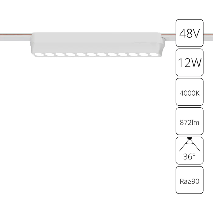 Магнитная трековая система Arte Lamp RAPID A6154PL-1WH