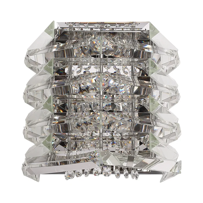 Светильник настенный ST-Luce никель/прозрачный E14 2*40W SL6137.101.02