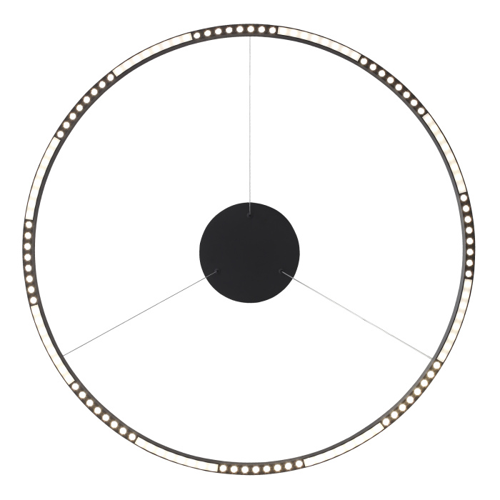 Светильник подвесной ST-Luce черный/черный LED 1*43W 4000K SL6238.443.01
