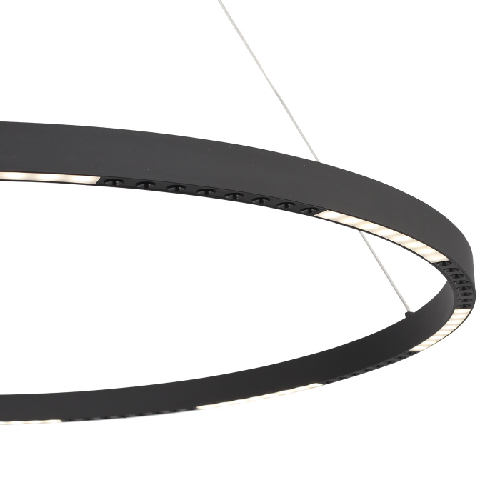 Светильник подвесной ST-Luce черный/черный LED 1*43W 4000K SL6238.443.01