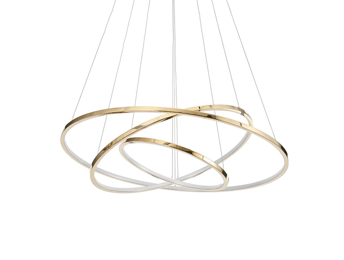 Подвесной светильник  15303/S champagne gold LOREN Newport