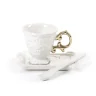 Кофейная пара Seletti I-Wares Gold 9869