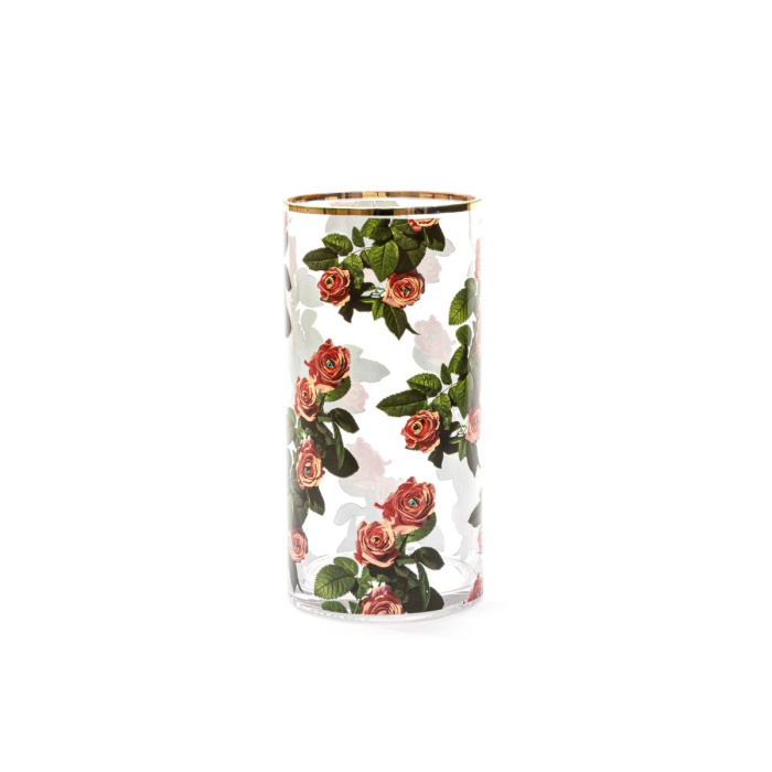 Ваза Seletti Toiletpaper Glass Vase 14173