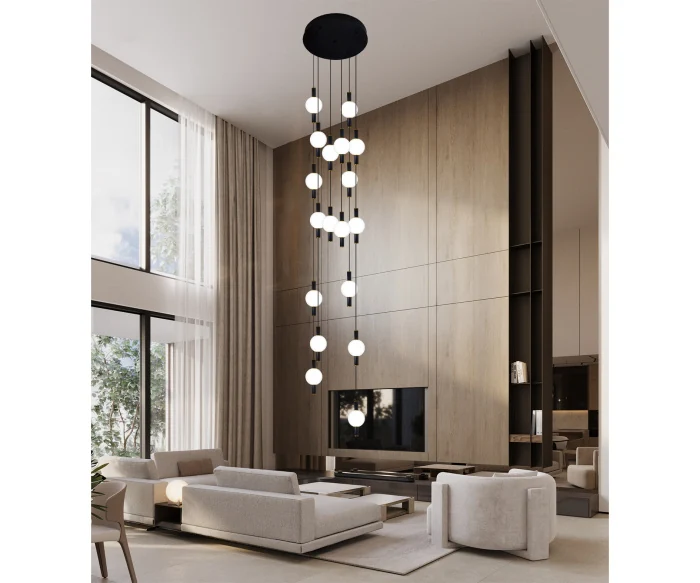 Подвесная светодиодная люстра Kink Light Луена 07637-18A,19(01)