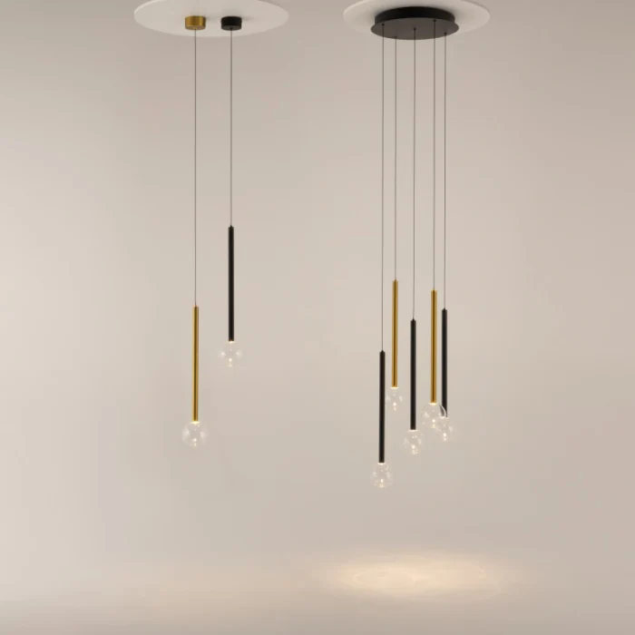 Подвесной светодиодный светильник каскадный Maytoni Bubble dream MOD383PL-L16BBS3K