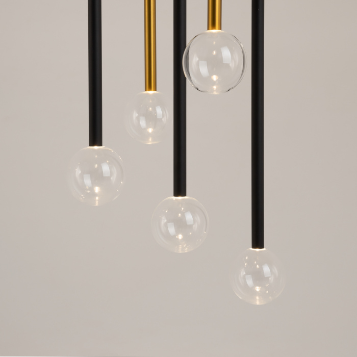 Подвесной светодиодный светильник Maytoni Bubble dream MOD383PL-L16BBS3K