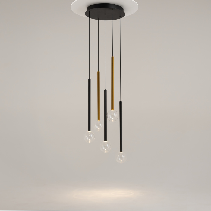 Подвесной светодиодный светильник Maytoni Bubble dream MOD383PL-L16BBS3K