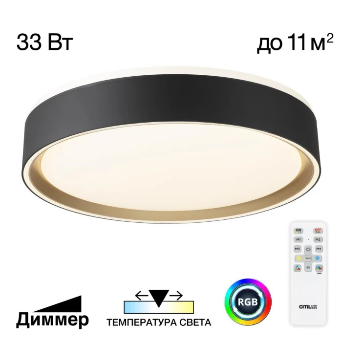 Потолочный светильник Citilux Boss CL751251G