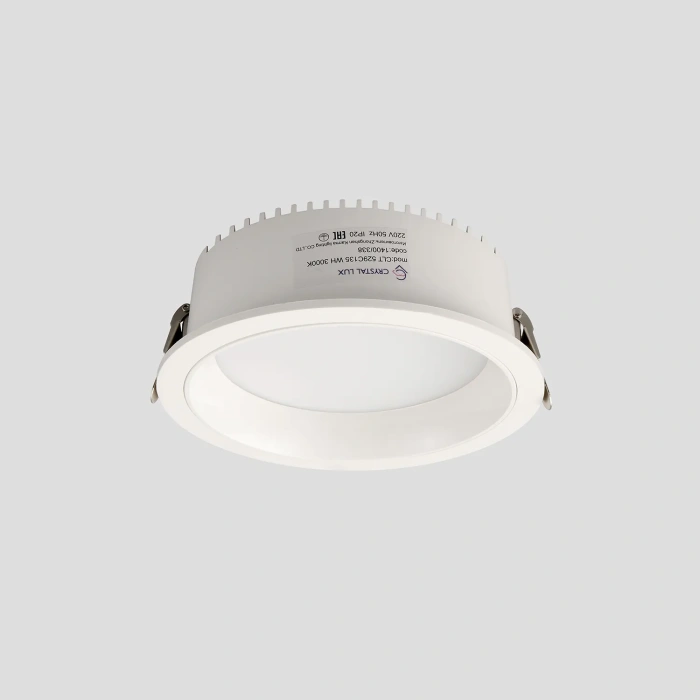 Светильник встраиваемый Crystal Lux CLT 529C135 WH 3000K