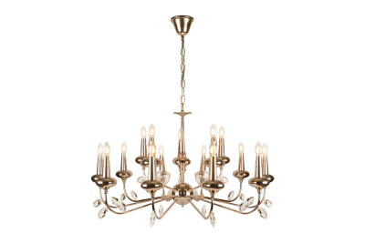 Подвесная люстра iLamp Dames 1020-10+5 Золотая