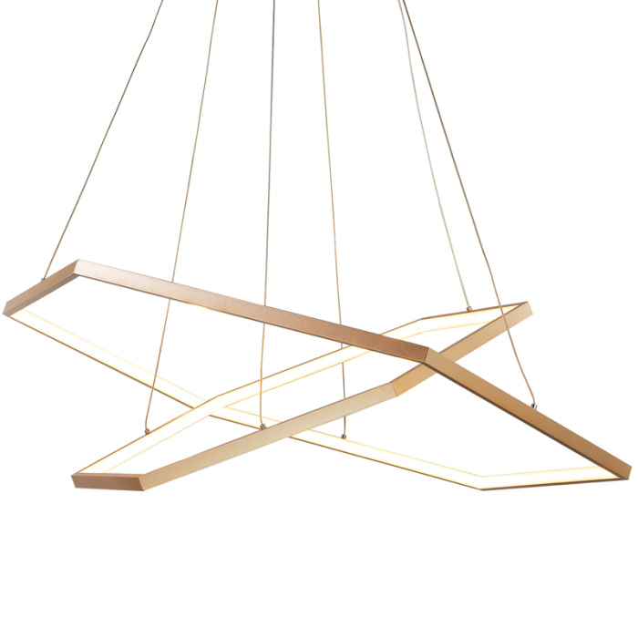 Подвесной светодиодный светильник Favourite Hexagon 2103-14P