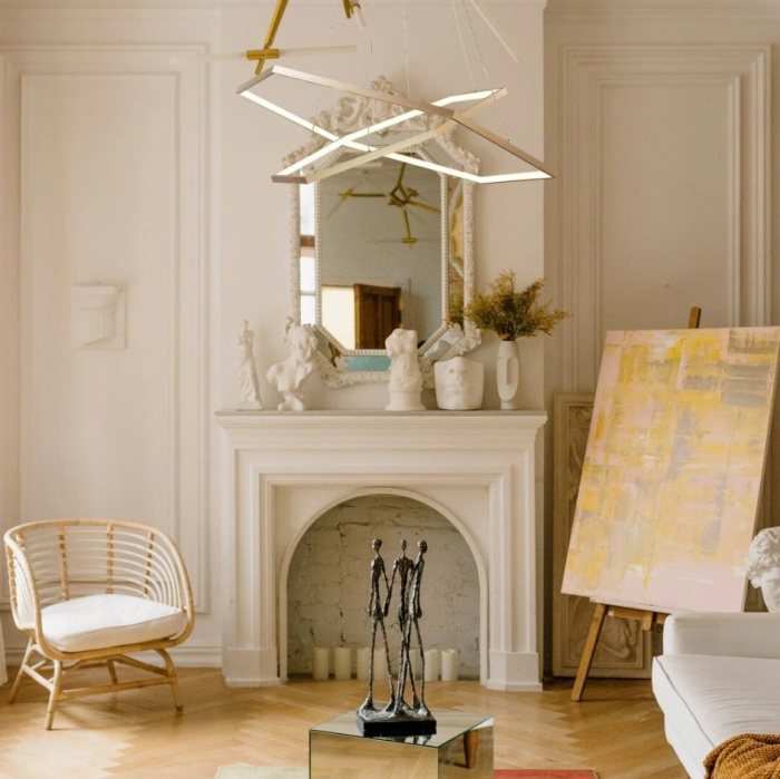 Подвесной светодиодный светильник Favourite Hexagon 2103-14P