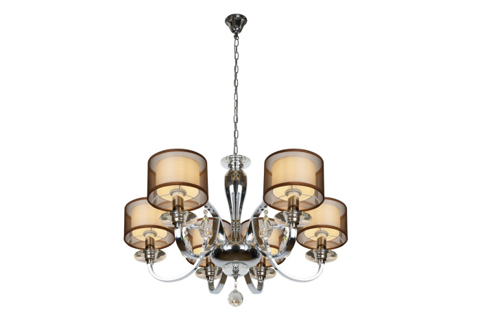 Подвесная люстра iLamp Mario RM16001/6 Хром