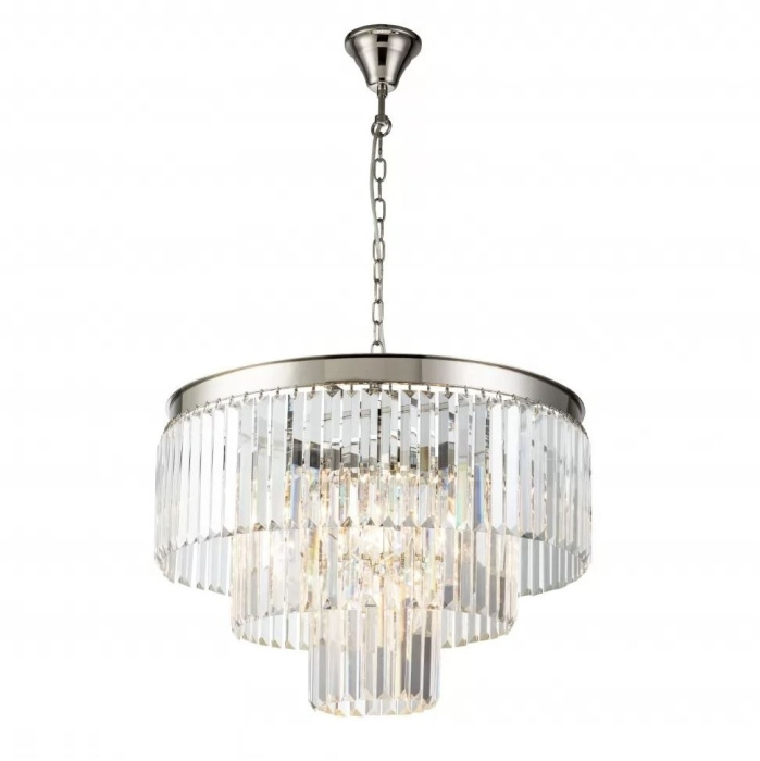 Подвесная люстра iLamp Triumph 7383/8P NICKEL