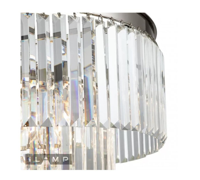 Подвесная люстра iLamp Triumph 7383/8P NICKEL