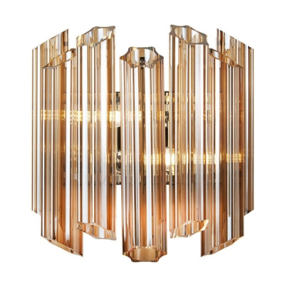 Настенный светильник iLamp MB0267-2C CHROME+BROWN