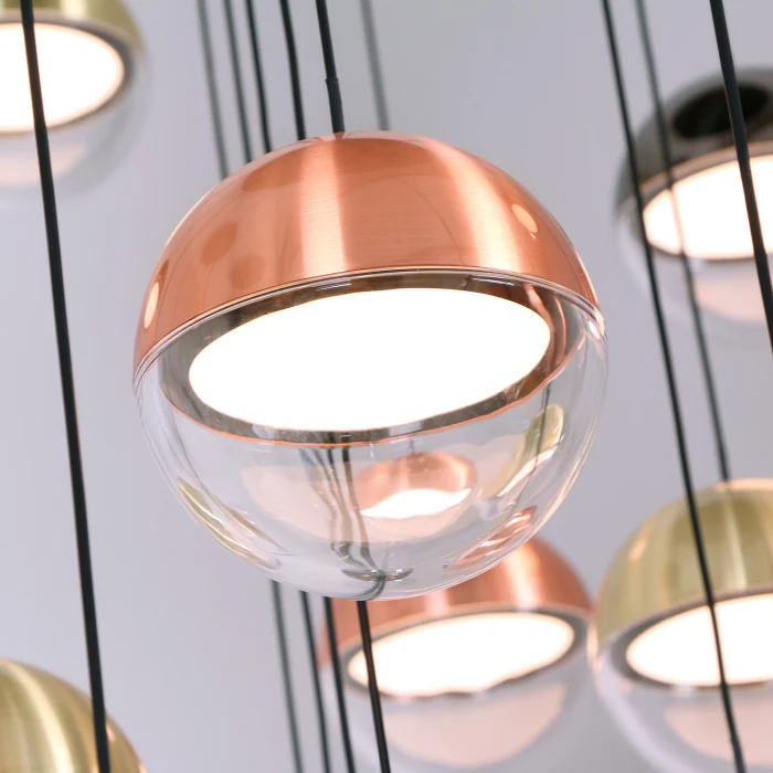 Подвесная светодиодная люстра Favourite Luna 4371-27P