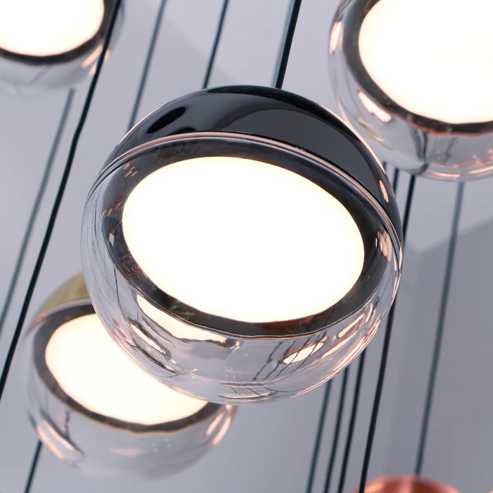 Подвесная светодиодная люстра Favourite Luna 4371-27P