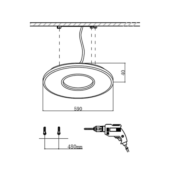 Потолочный светильник SONEX ALTAIR 7717/52L