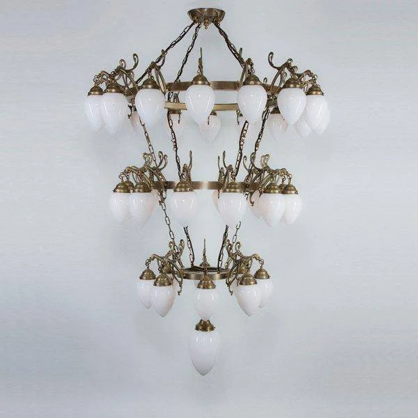 Люстра Berliner Messinglampen D27-123op+223opB