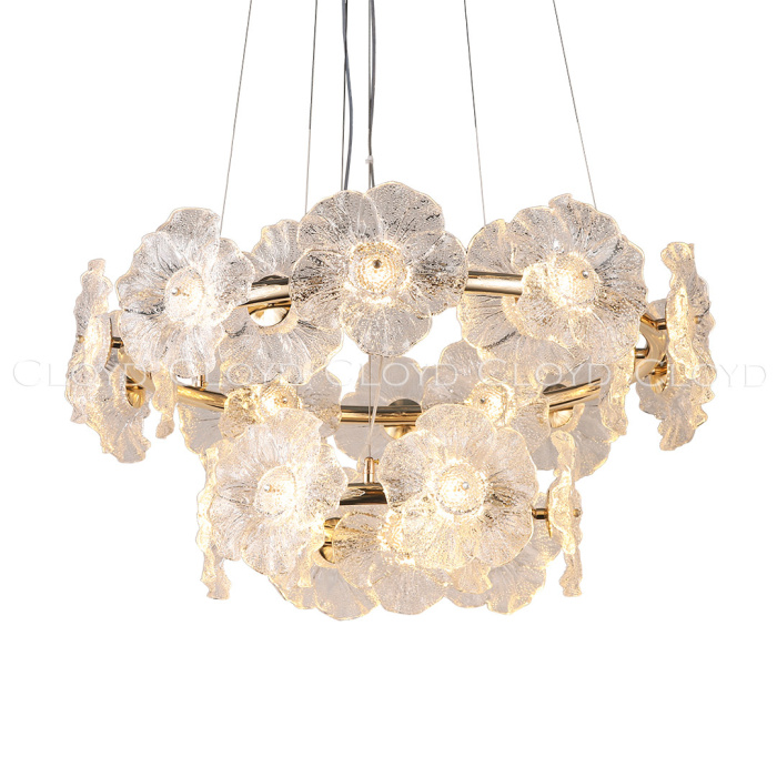 Люстра Cloyd SHAMBALA-B C1 / Ø80 см - золото (арт.11496)