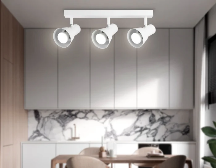 Накладной поворотный спот со сменной лампой GU10 Ambrella light TA13119