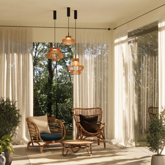 Подвесной светильник Maytoni Namiki MOD465PL-L12BK1