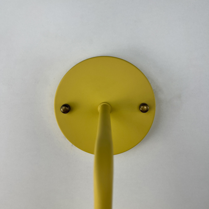 Бра с подвесным плафоном BRAID WALL Yellow ImperiumLoft