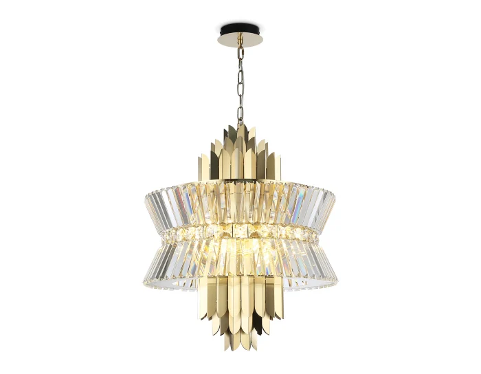 Подвесная люстра с хрусталем HIGH LIGHT AMBRELLA LIGHT LH41017