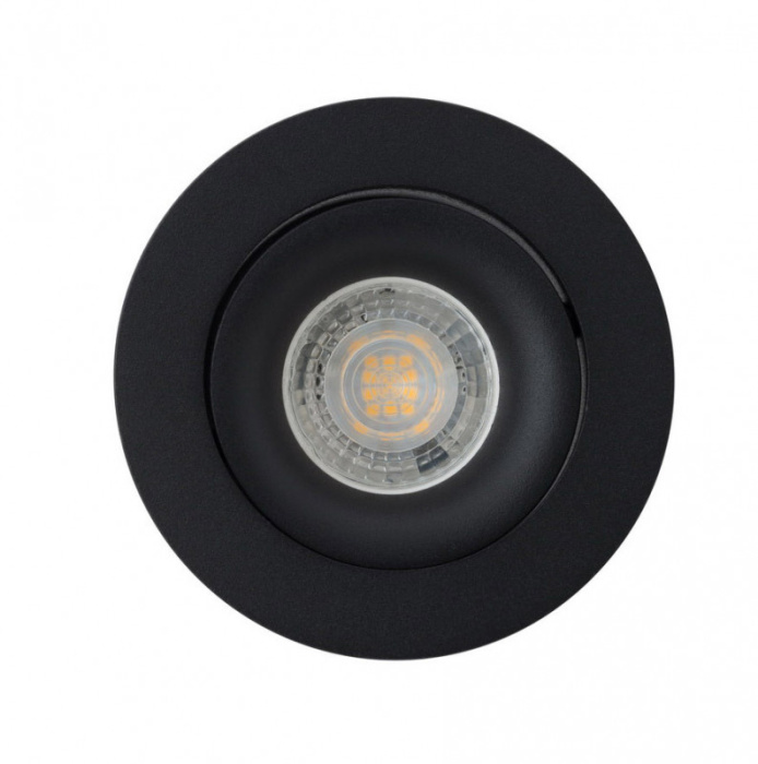 Точечный встраиваемый светильник Denkirs DK2018-BK