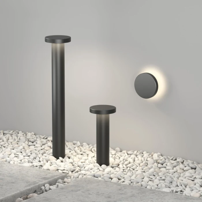 Настенный светодиодный уличный светильник DRAMEN DK9701-BK