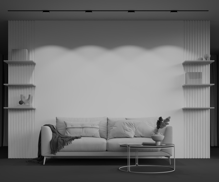 Трековый светильник Maytoni Points TR082-1-6W4K-M-B