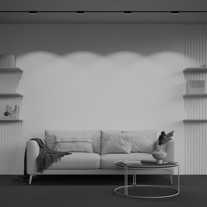 Трековый светильник Maytoni Points TR082-1-6W4K-M-B