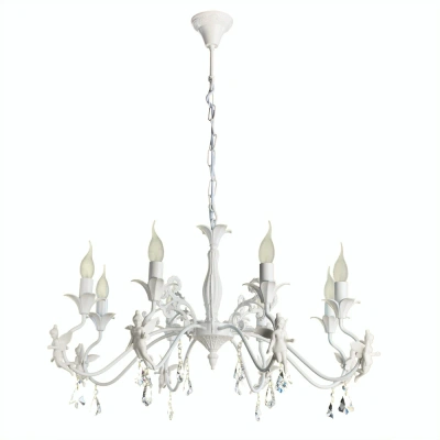 Подвесная люстра Arte Lamp Angelina A5349LM-8WH